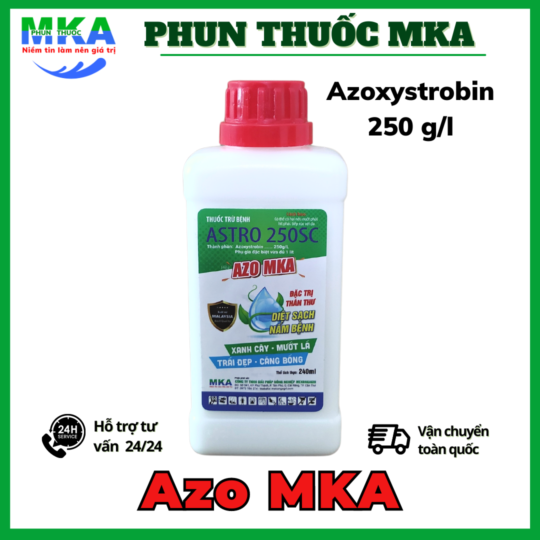 Azo MKA hoạt chất Azoxystrobin 250 g/l